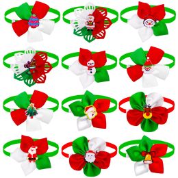 Christmas Dog Cat Tie Bow Tie Ornament