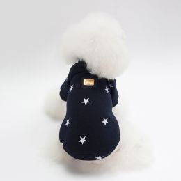 Pet Clothing Autumn Winter New Pullover (Option: Purplish Blue-S)