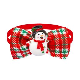 Pet Plaid Pattern With Accessories Bow Tie Cat Dog (Option: Style 7)