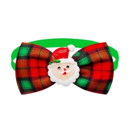 Pet Plaid Pattern With Accessories Bow Tie Cat Dog (Option: Style 1)