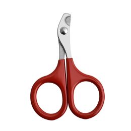 Pet Nail Clipper Small And Medium-sized (Option: Bare Cut Red-Short Tail Full Steel Cut)