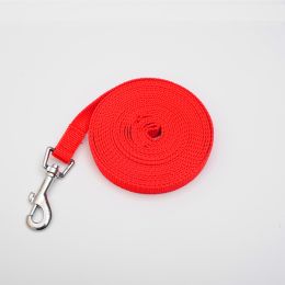 Pet Polyester Tracking Lead Rope (Option: Red-50mX1.6cm)