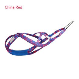 Dog Sled Chest Strap Hand Holding Rope (Option: Rose Red-Size Xxl)