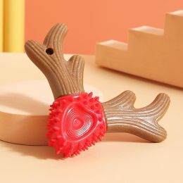 Dog Biting Toy Teeth Grinding Stick (Option: Red-Blister packaging)