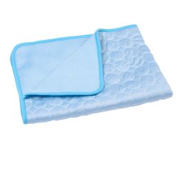 Home Car Pet Sofa Cushion (Option: Light Blue-100x150cm)